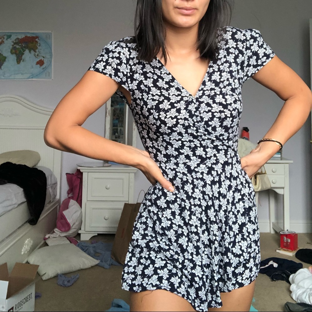 Flowery Brandy Romper